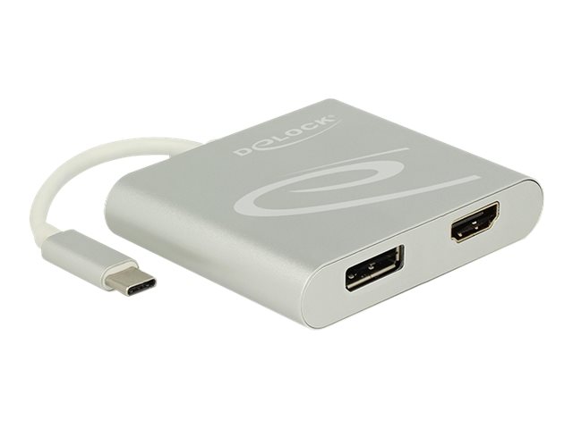 Delock Externer Videoadapter - USB-C - HDMI DisplayPort