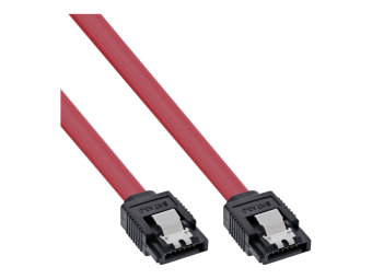 InLine SATA 6Gbs Kabel - mit Lasche - 1m