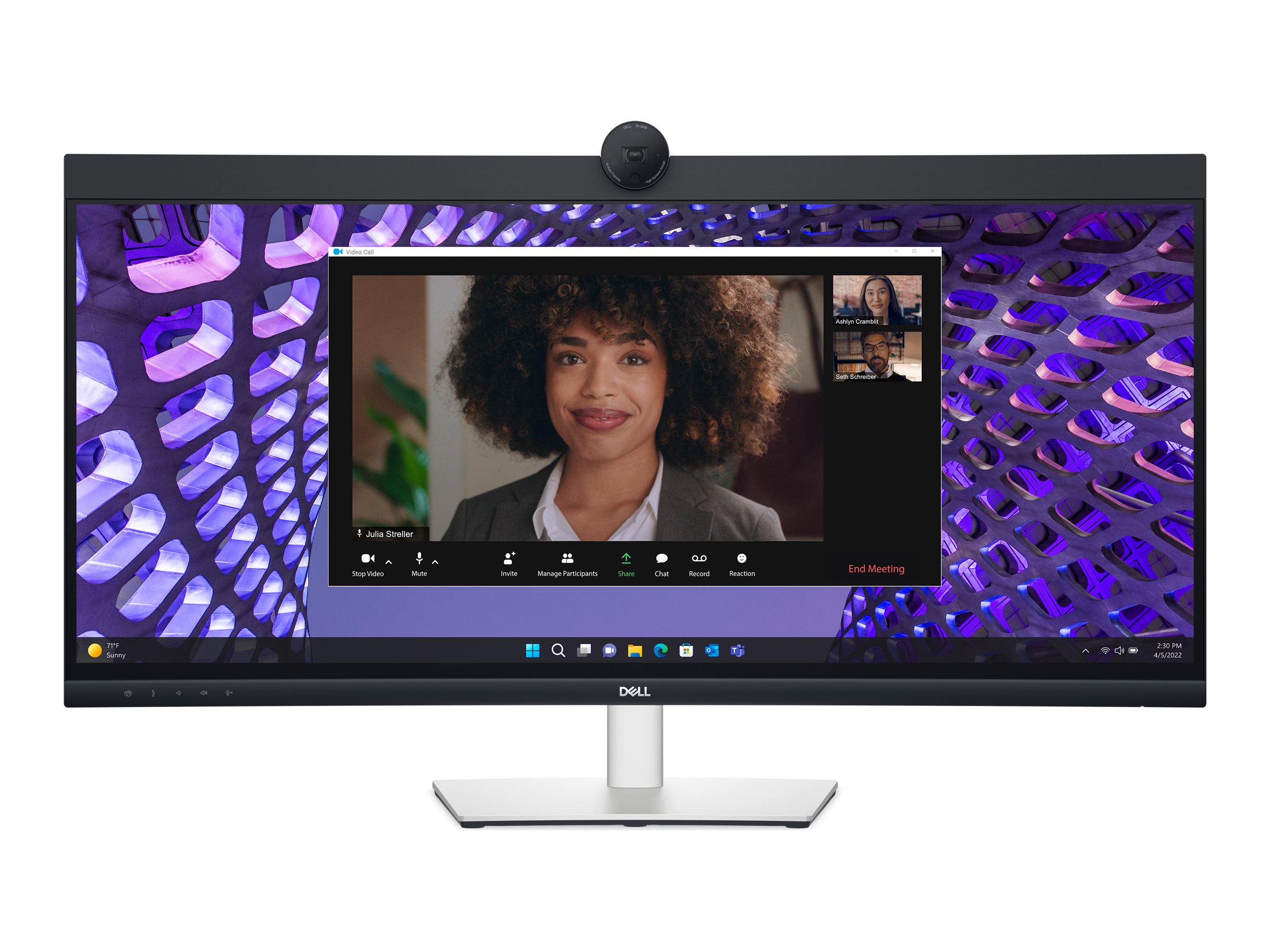 Dell P3424WEB - LED-Monitor - gebogen - 87 cm (34)