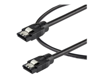 StarTech.com 03 m rundes SATA-Kabel - Verriegelungsstecker - 6 Gbs - SATA-Kabel - Serial ATA 150300600 - SATA (R)