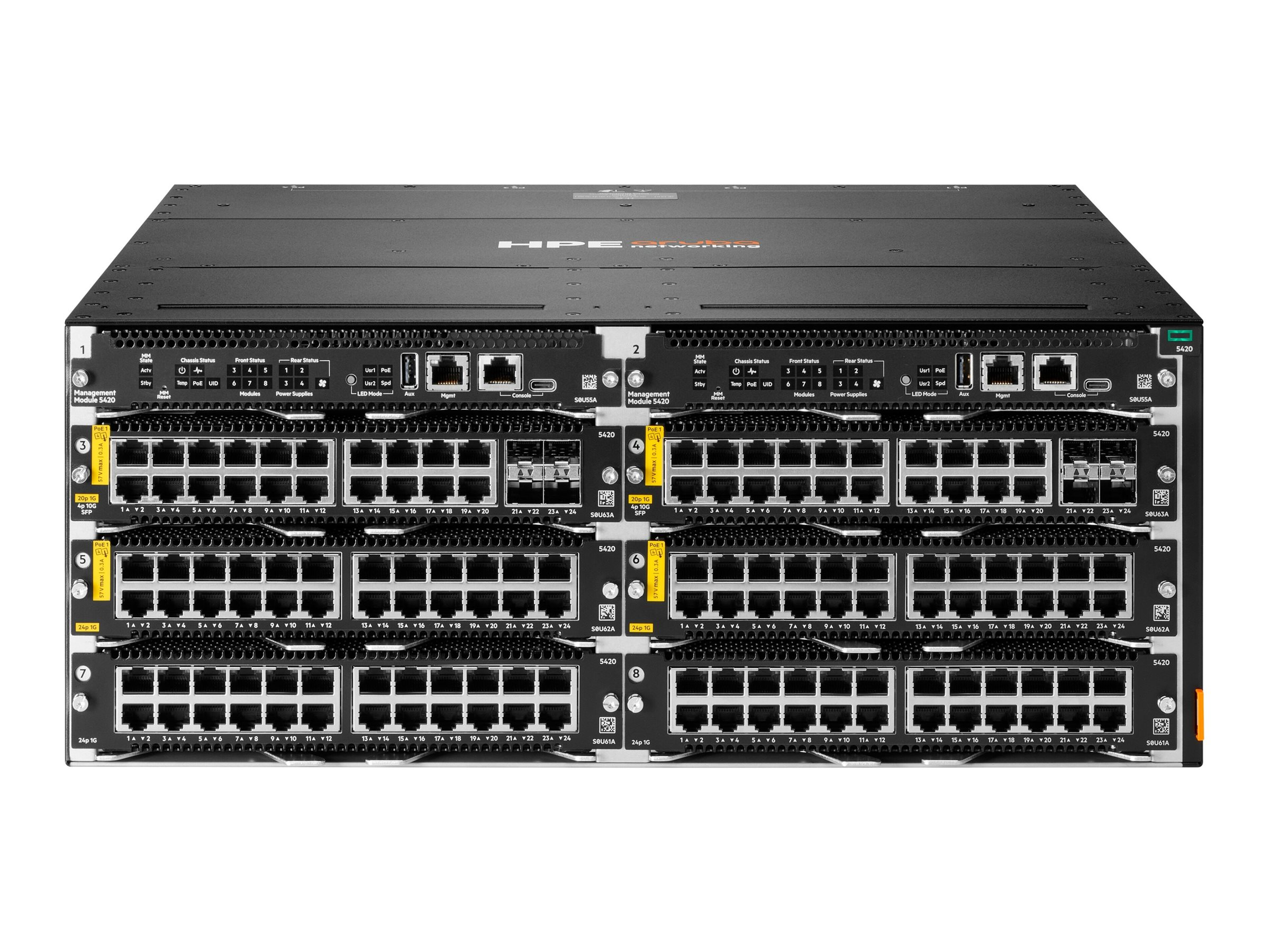 HPE Aruba Networking CX 5420 24p 10M100M1G Module