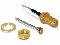 Delock Antennenkabel - I-PEX (M) zu SMA (W)