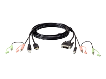 ATEN 2L-7D02DH - Tastatur-  Video-  Maus- (KVM-)