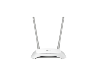 TP-LINK TL-WR850N - Wi-Fi 4 (802.11n) - Einzelband (24GHz) - EthernetLAN - Grau - Weiß - Tabletop-Router