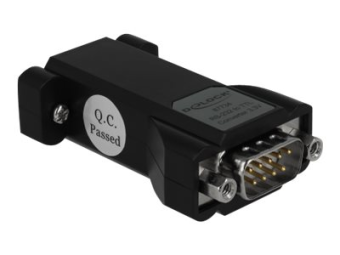Delock Converter 1 x Serial RS-232 DB9 female to 1 x Serial LVTTL  LVCMOS 3.3 V DB9 male with ESD protection 3 kV and extended temperature range