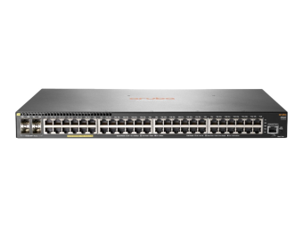 HPE Aruba 2930F 48G PoE+ 4SFP+ TAA - Switch - L3 - managed - 48 x 101001000 (PoE+)
