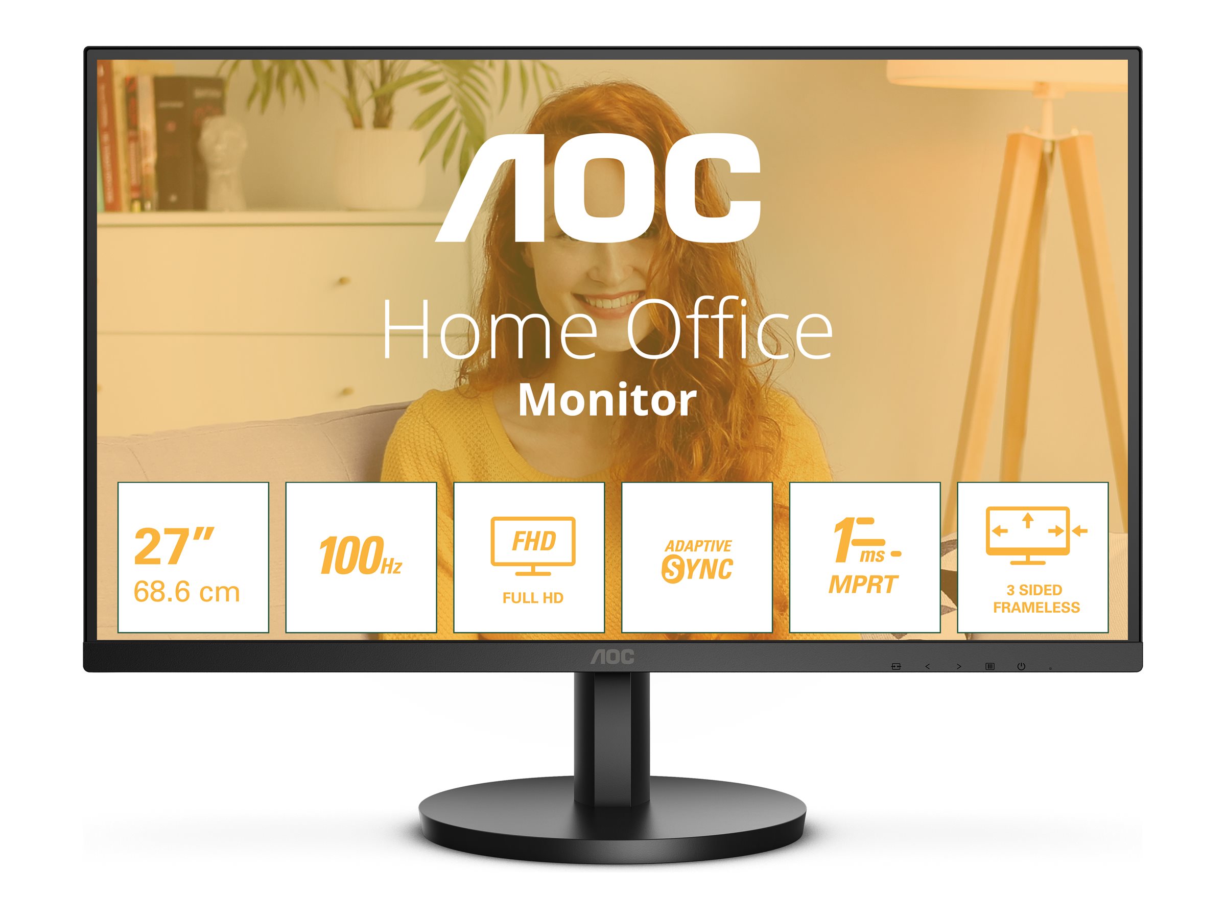 AOC Basic-line 27B3HMA2 - B3 Series - LED-Monitor - 68.6 cm (27)