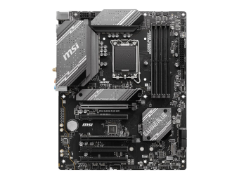 MSI B760 GAMING PLUS WIFI - Motherboard - ATX - LGA1700-Sockel - B760 Chipsatz - USB 3.2 Gen 1 USB 3.2 Gen 2 USB-C 3.2 Gen2 - 2.5 Gigabit LAN Wi-Fi 6E Bluetooth - Onboard-Grafik (CPU erforderlich)
