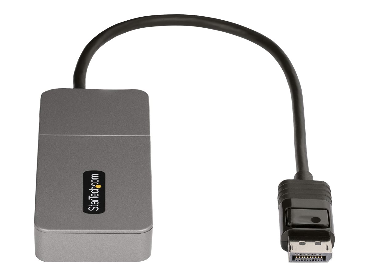 StarTech.com 3-Port MST Hub DisplayPort to Triple HDMI Monitors 4K 60Hz DP 1.4 Multi-Monitor Video Adapter with 1ft (30cm)