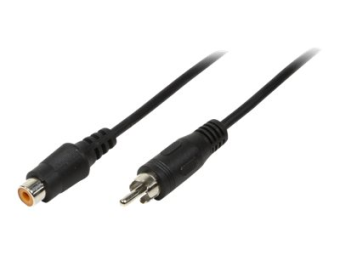 LogiLink Audioverlängerungskabel - RCA weiblich zu RCA männlich