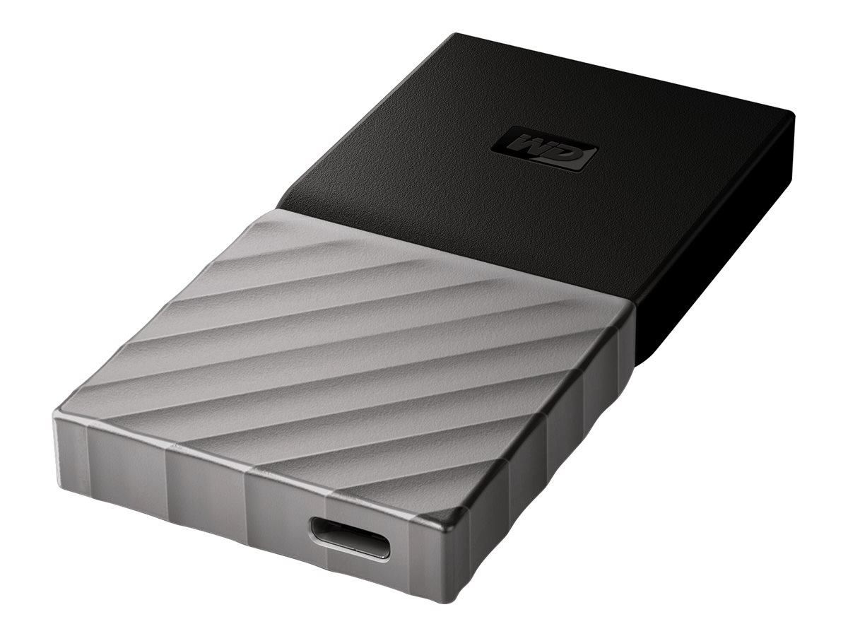 WD My Passport SSD WDBKVX0020PSL - SSD - verschlüsselt - 2 TB - extern (tragbar)