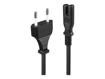 Lindy Stromkabel - power IEC 60320 C7 zu Eurostecker (M)