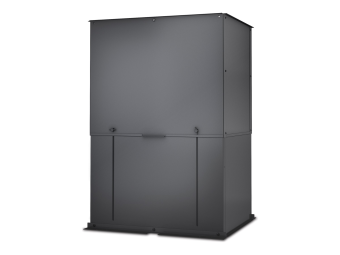 APC Rack-Abluftrohr - Schwarz - für PN AR3103