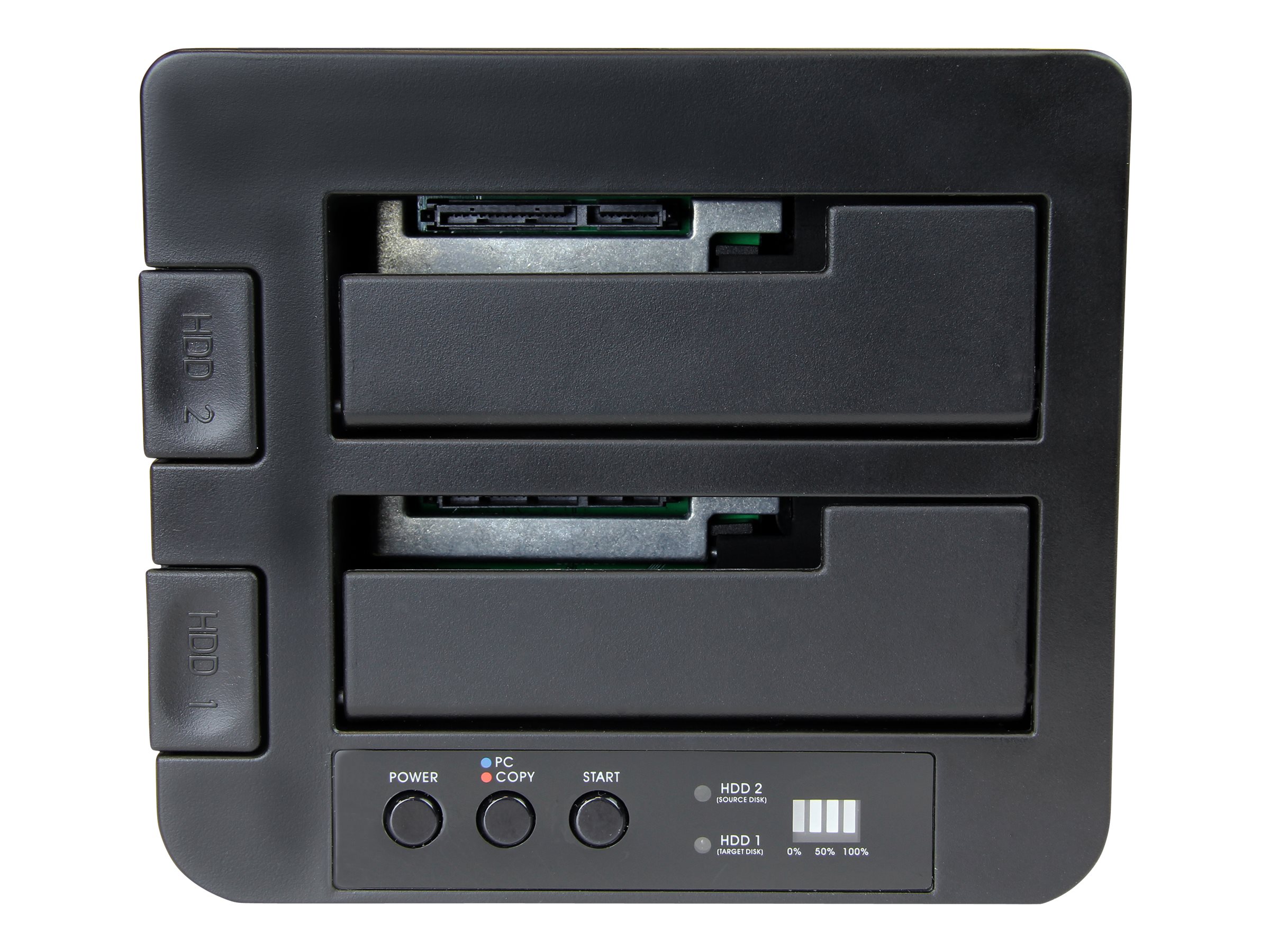 StarTech.com Standalone Hard Drive Duplicator Dual Bay HDDSSD ClonerCopier USB 3.1 (10 Gbps)