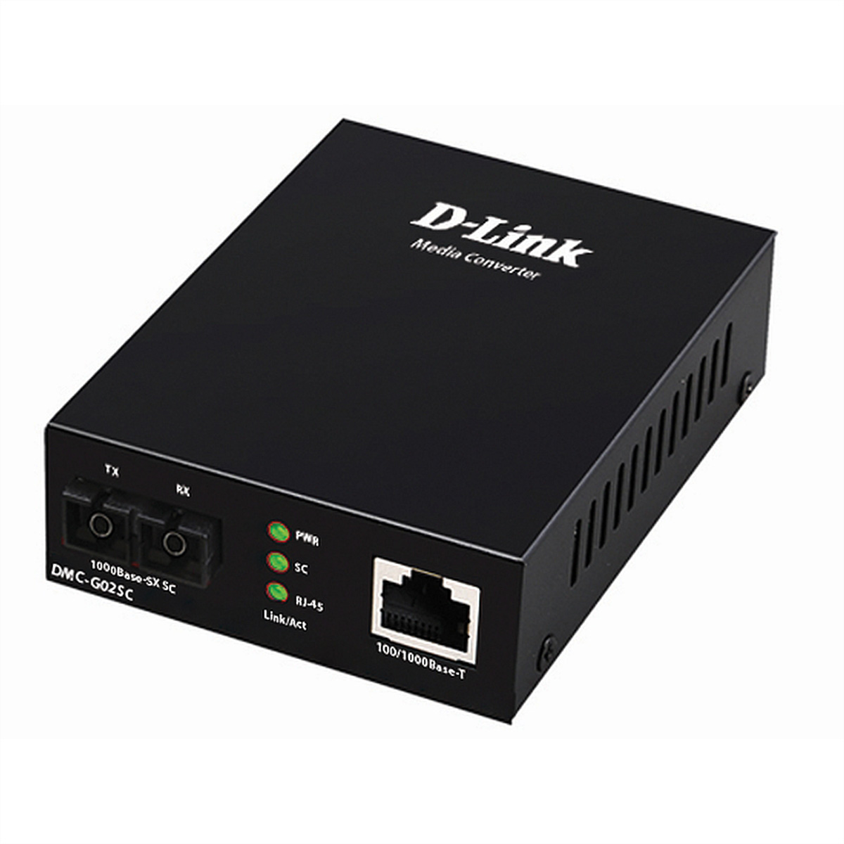 D-Link DMC G02SC - Medienkonverter - 1GbE - 10Base-T 100Base-TX 1000Base-T 1000Base-SX