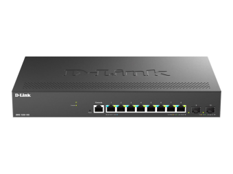 D-Link DMS 1250-10S - Switch - L2+ - Smart - 8 x 2.5GBase-T + 2 x 10 Gigabit SFP+
