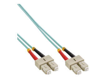 InLine LWL Duplex Kabel - SCSC - 50125µm - OM3 - 10m