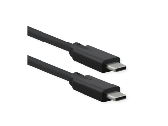 ROLINE USB-Kabel - 24 pin USB-C (M) umkehrbar zu 24 pin USB-C (M)