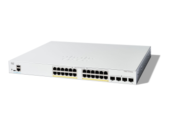 Cisco Catalyst 1200-24FP-4G - Switch - L3 - Smart - 24 x 101001000 (PoE+)