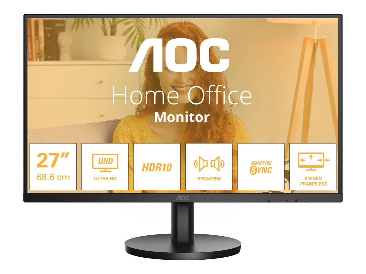 AOC U27B3A - LED-Monitor - 69 cm (27) - 3840 x 2160 4K UHD (2160p)