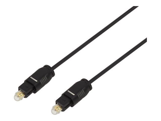 LogiLink Digitales Audio-Kabel (optisch) - TOSLINK männlich zu TOSLINK männlich