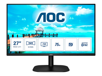 AOC 27B2QAM - LED-Monitor - 68.6 cm (27) - 1920 x 1080 Full HD (1080p)