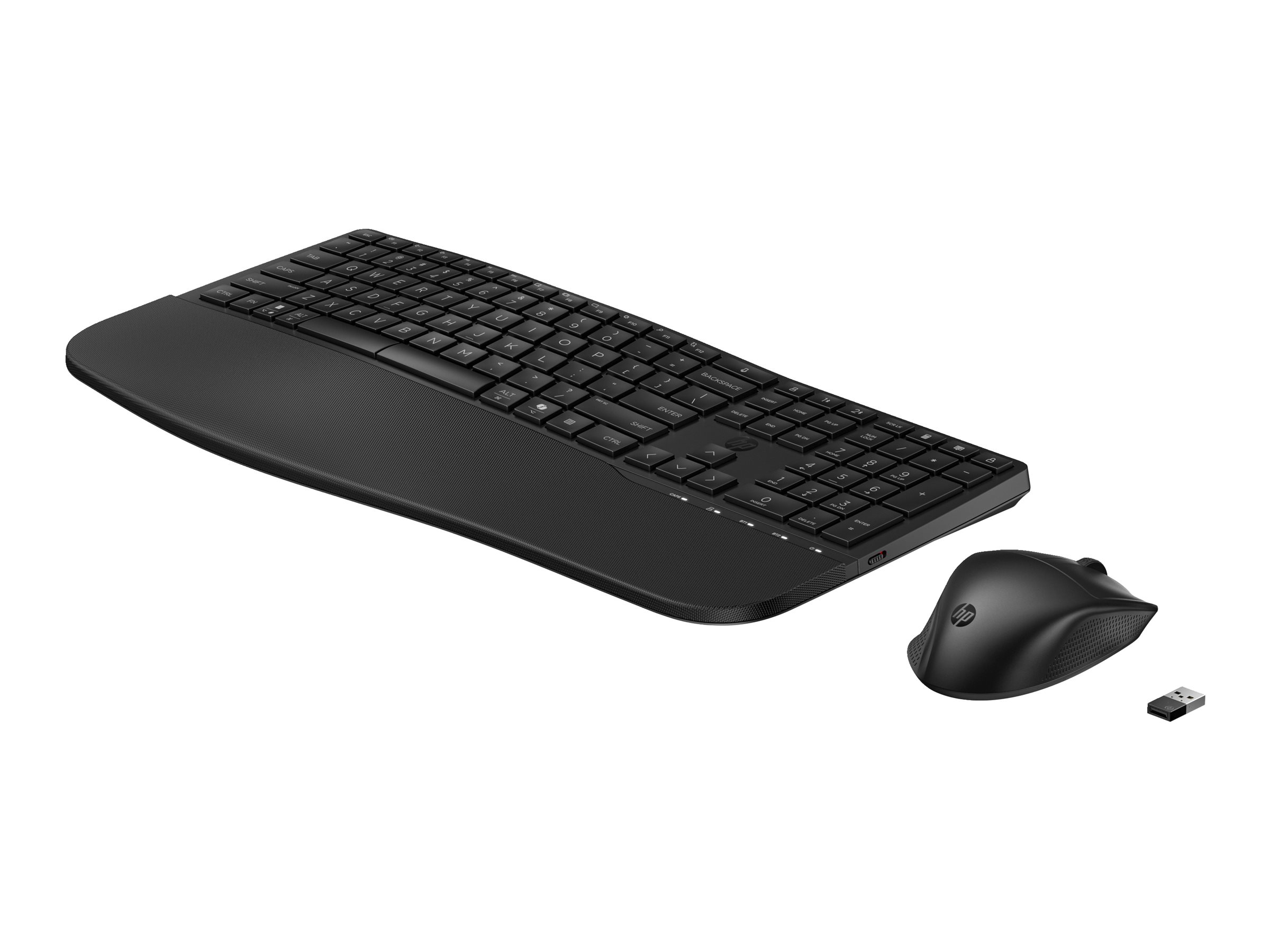 HP 685 - Tastatur-und-Maus-Set - Dual Mode 3-Zonen-Layout Multi-Device 23 programmierbare Tasten OS Auto-Detection flacher Tastenhub