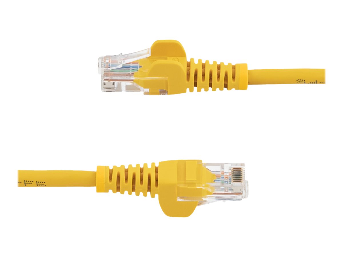 StarTech.com 2m Cat5e RJ45 UTP Netzwerkkabel Snagless - Cat 5e Patchkabel - Gelb - Stecker  Stecker - Patch-Kabel - RJ-45 (M)