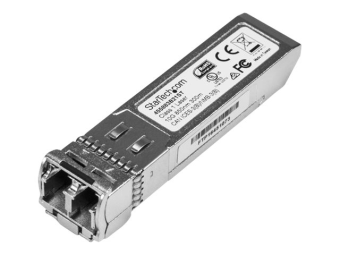 StarTech.com 10 Gigabit LWL SFP+ Transceiver Modul - HP 455883-B21 Kompatibel - MM LC mit DDM - 300m - 10GBase-SR - SFP+-Transceiver-Modul (gleichwertig mit HP 455883-B21)