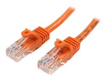 StarTech.com 2m Cat5e RJ45 UTP Netzwerkkabel Snagless - Cat 5e Patchkabel - Orange - Stecker  Stecker - Patch-Kabel - RJ-45 (M)