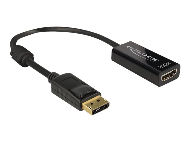 Delock Videoadapter - DisplayPort männlich zu HDMI weiblich