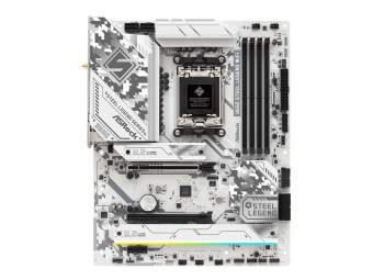ASRock B650 Steel Legend WiFi - Motherboard - ATX - Socket AM5 - AMD B650 Chipsatz - USB-C 3.2 Gen 2x2 USB 3.2 Gen 2 USB-C 3.2 Gen 1 USB 3.2 Gen 1 - 2.5 Gigabit LAN Wi-Fi 6E Bluetooth - Onboard-Grafik (CPU erforderlich)