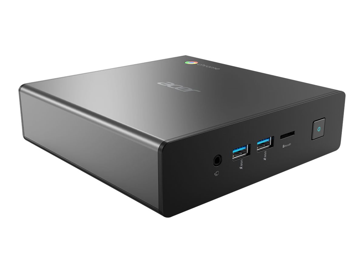 Acer Chromebox CXI4 - Mini-PC - 1 x Core i3 10110U  2.1 GHz - RAM 8 GB - Flash - eMMC 64 GB - UHD Graphics - 1GbE - WLAN Bluetooth 5.0 802.11abgnacax - Chrome OS (mit Chrome Enterprise Upgrade)