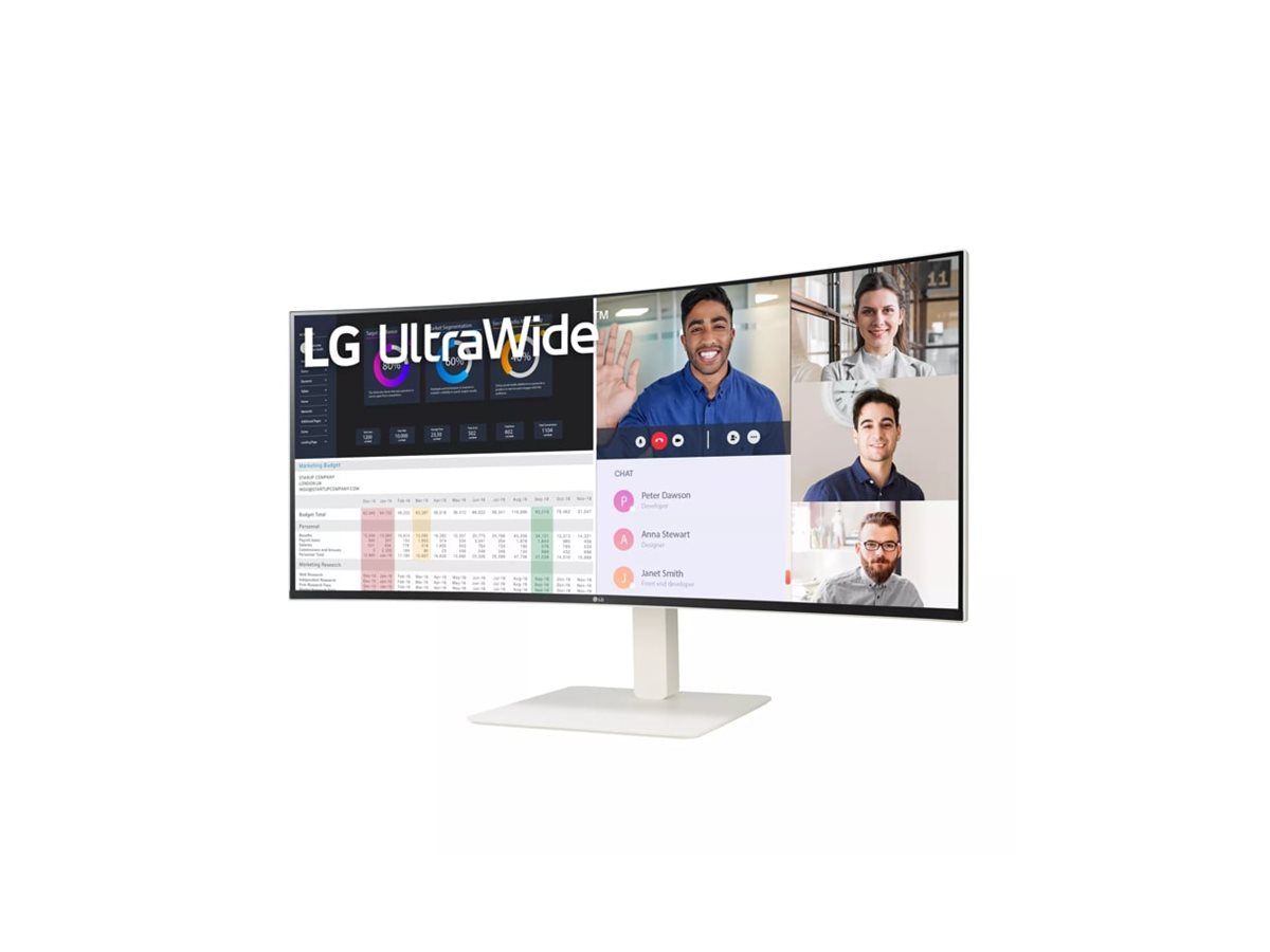 LG UltraWide 38WR85QC-W - LED-Monitor - gebogen - 96.5 cm (38)