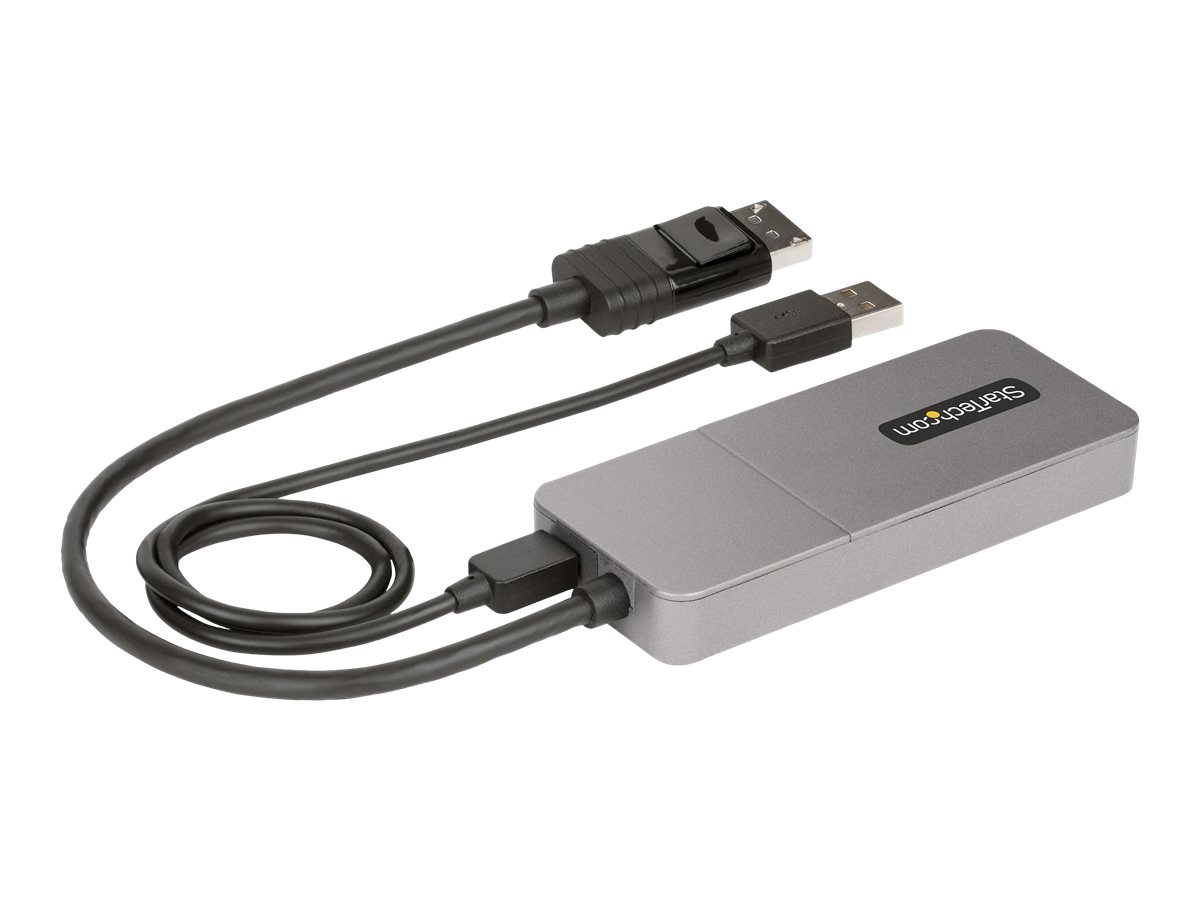 StarTech.com 3-Port MST Hub DisplayPort to Triple HDMI Monitors 4K 60Hz DP 1.4 Multi-Monitor Video Adapter with 1ft (30cm)