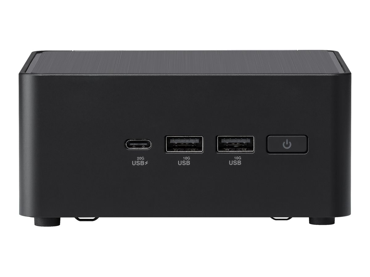 ASUS NUC 14 Pro RNUC14RVHU500002I - Barebone - Mini-PC - 1 x Core Ultra 5 125H  1.2 GHz - RAM 0 GB - Intel Arc Graphics - Wi-Fi 6E 1GbE 2.5GbE Bluetooth 5.3 - WLAN Bluetooth 5.3 802.11abgnacax (Wi-Fi 6E)