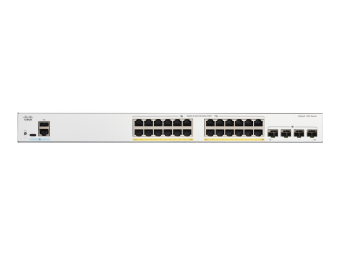 Cisco Catalyst 1200-24FP-4G - Switch - L3 - Smart - 24 x 101001000 (PoE+)