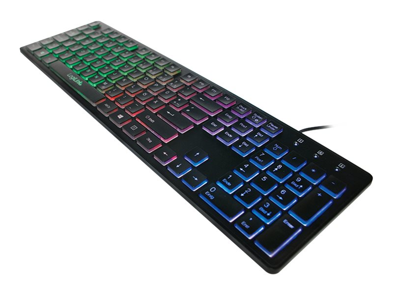LogiLink Illuminated - Tastatur - hinterleuchtet