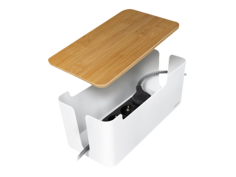 LogiLink Kabel-Organizer - mit Bambusdeckel