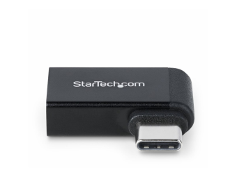 StarTech.com Right Angled USB-C to USB-A Adapter USB 5Gbps Compact USB-C Male to USB-A Female Adapter Metal Housing MF - USB-Adapter - 24 pin USB-C (M)
