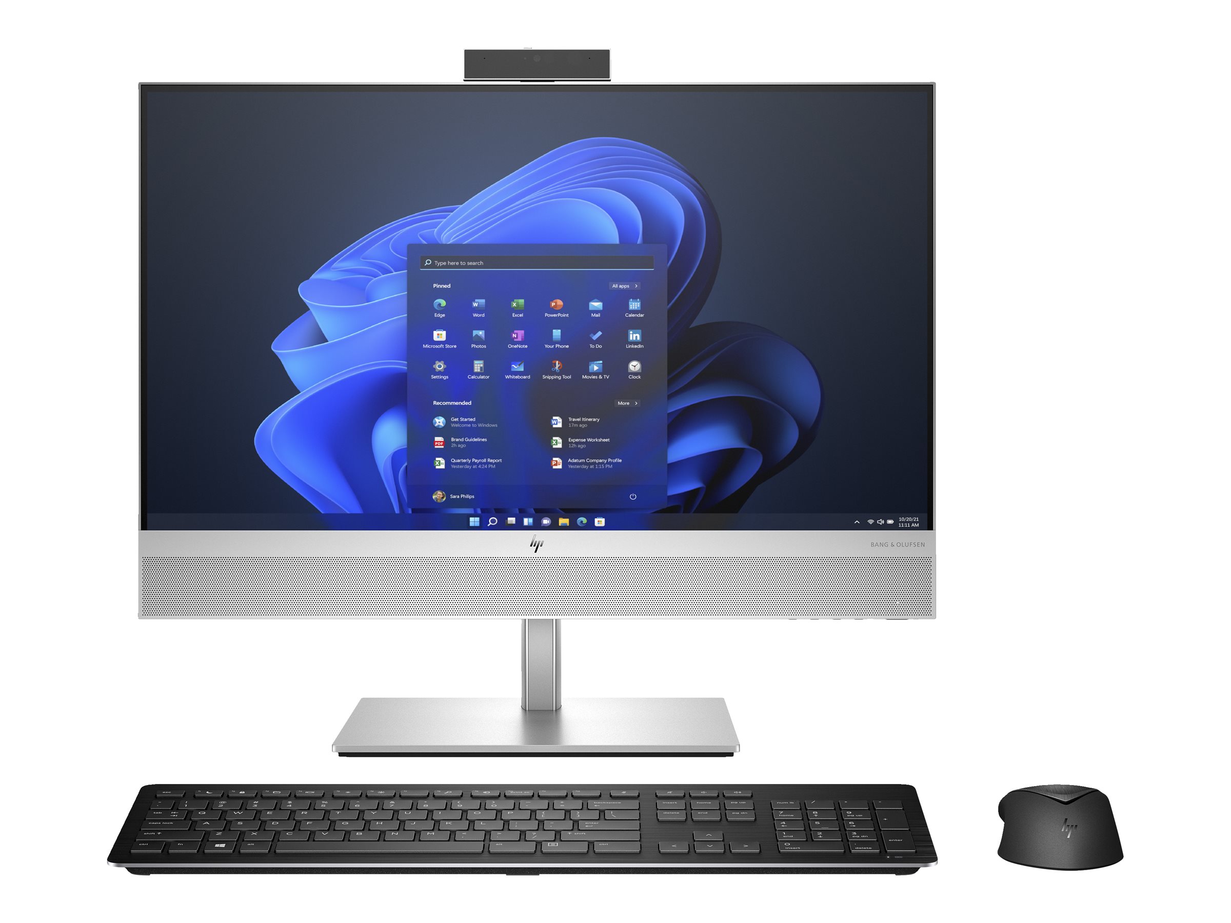 HP EliteOne 840 G9 - All-in-One (Komplettlösung) - Core i7 i7-14700  2.1 GHz - vPro - RAM 16 GB - SSD 512 GB - NVMe - UHD Graphics 770 - 1GbE Wi-Fi 6E Bluetooth 5.3 - WLAN 802.11abgnacax (Wi-Fi 6E)