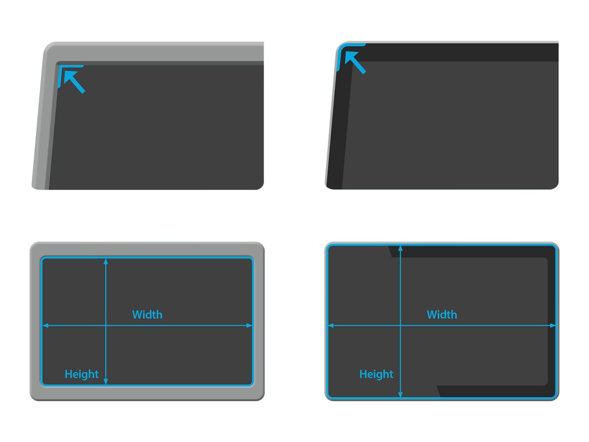 StarTech.com 27-Zoll-Monitor Blickschutzfilter (Universal Matt oder Hochglanz 30% Blaulichtreduzierung Seitenverhältnis von 169)