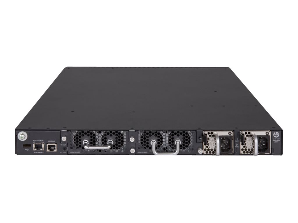HPE FlexFabric 5700-32XGT-8XG-2QSFP+ - Switch - L3 - managed - 32 x 10GBase-T + 8 x 10 Gigabit Ethernet SFP+  1 Gigabit Ethernet SFP+ + 2 x 40 Gigabit QSFP+ (Uplink)