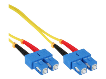 InLine LWL Duplex Kabel - SCSC - 9125µm - OS2 - 75m