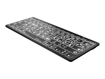 Logickeyboard Largeprint Mini - Tastatur - kabellos
