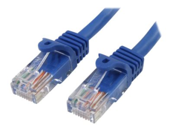 StarTech.com 1m Cat5e RJ45 UTP Netzwerkkabel Snagless - Cat 5e Patchkabel - Blau - Stecker  Stecker - Patch-Kabel - RJ-45 (M)