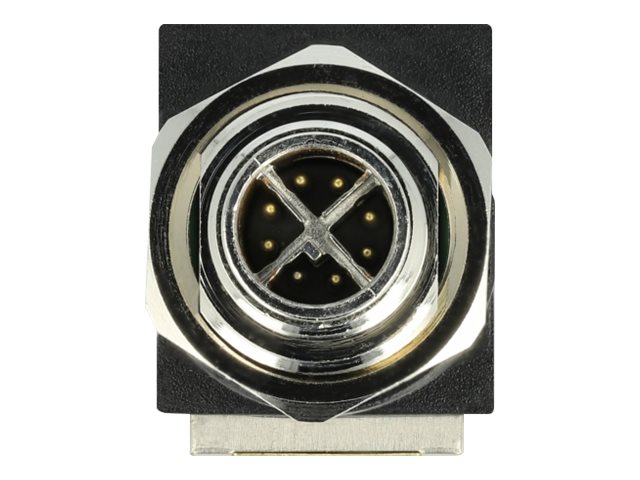 Delock Netzwerkadapter - 8-polig M12 (M) zu RJ-45 (W)
