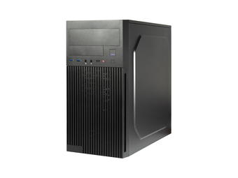 Inter-Tech Geh IT-6521 black Micro-Tower 2xUSB 3.2 Gen 1 - Tower - ATX