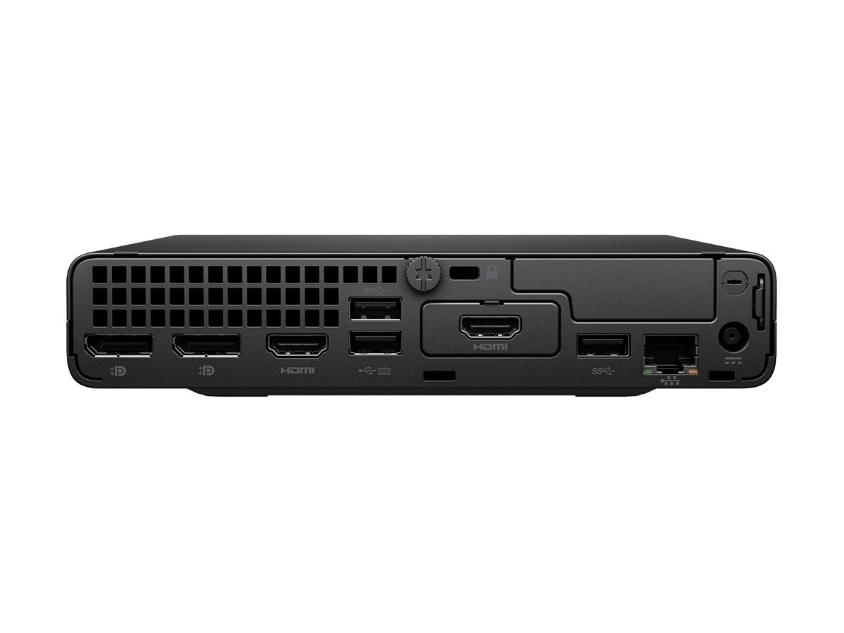 HP Pro 400 G9 - Mini - Core i5 i5-14500T  1.7 GHz - RAM 16 GB - SSD 256 GB - NVMe - UHD Graphics 770 - 1GbE Wi-Fi 6E Bluetooth 5.3 - WLAN 802.11abgnacax (Wi-Fi 6E)
