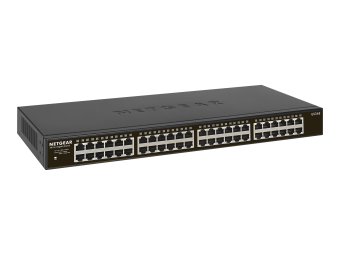 Netgear SOHO GS348 - Switch - unmanaged - 48 x 101001000